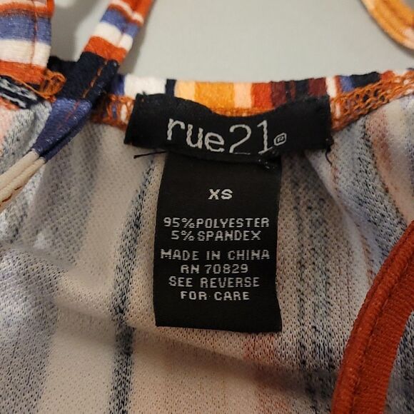 NWOT Rue21 striped boho jumpsuit‎ - Picture 5 of 6